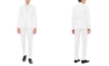 OppoSuits Teen Boys White Knight Solid Suit